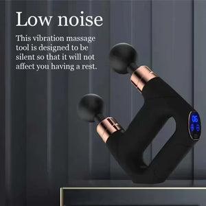 4 Heads Rechargeable Massage Gun Ⓢ