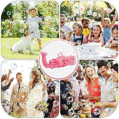 Electric Gatling Bubble Gun