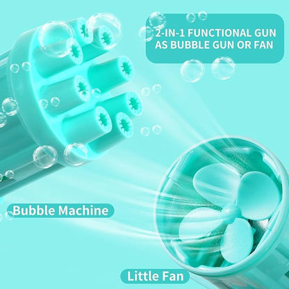 Electric Gatling Bubble Gun