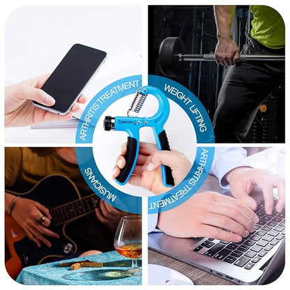 LORDEX - Adjustable Grip Strength Trainer Set