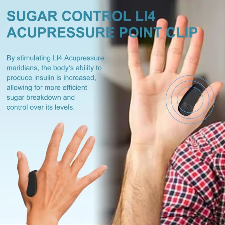 EELHOE - Sugar Control L14 Acupressure Point Clip