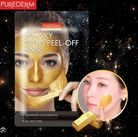 Purederm - Galaxy Gold Peel-Off Mask (Original)